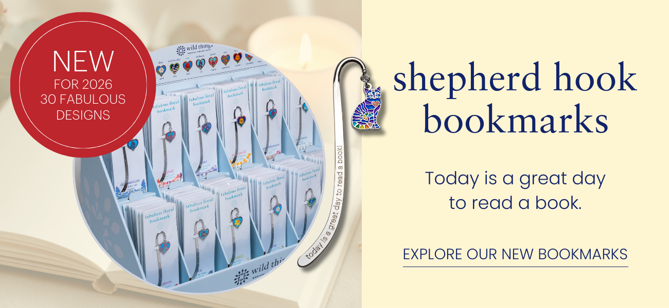 Brand New Shepherd Hook Bookmarks from Wild Things