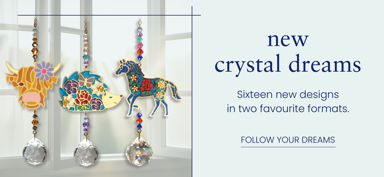 Brand New Crystal Dreams designs for 2026 at Wild Things Gifts