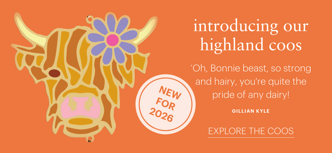 Highland Cow Suncatchers from Wild Things Gifts