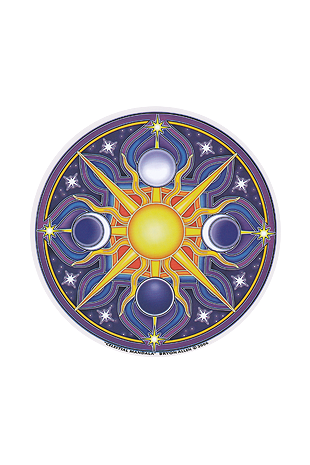 Mandala Art Stickers Celestial Mandala - S38