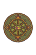 Mandala Art Stickers Dharma Wheel