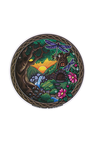Mandala Art Stickers Enchanted Forest - S49