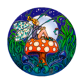 Mandala Art Stickers Fairy - S16