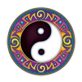 Mandala Art Stickers Yin Yang