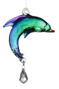 Fantasy Glass Dolphin Tropical