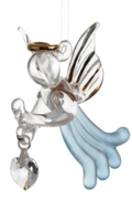 Loving Glass Angel Aquamarine
