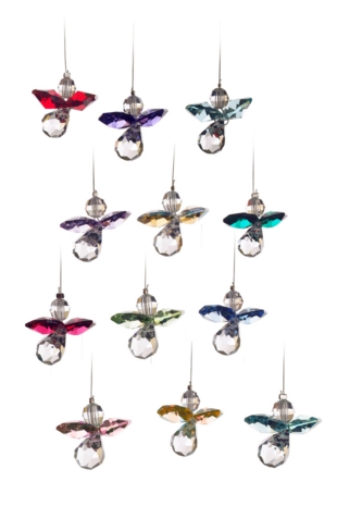 Crystal Guardian Angel 6 of each birthstone