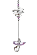 Cascade Crystal Guardian Angel Light Amethyst