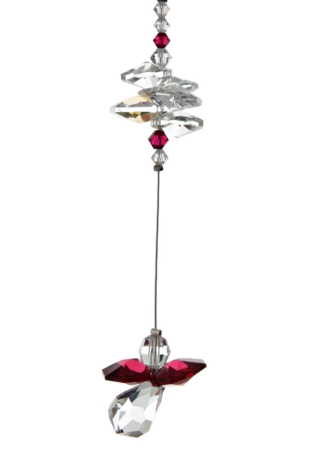 Cascade Crystal Guardian Angel Ruby