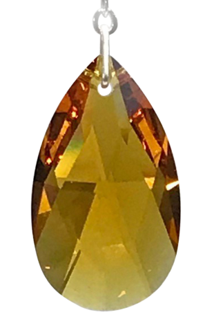 Rainbow Maker 28mm Almond Topaz