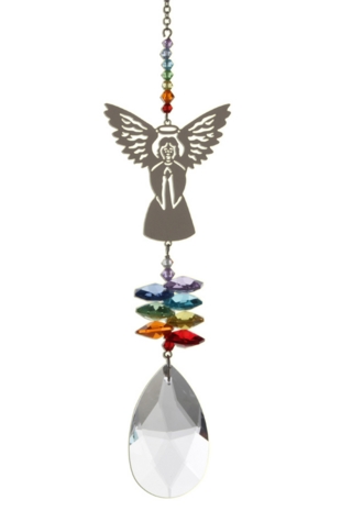 Large Crystal Fantasy - Angel Rainbow