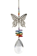 Large Crystal Fantasy Butterfly - Rainbow