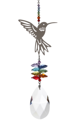 Large Crystal Fantasy - Hummingbird Rainbow
