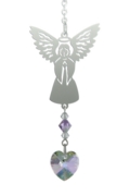 Carded Birthstone Angel Suncatcher - June
