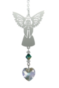 Carded Birthstone Angel Suncatcher - May