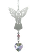 Carded Birthstone Angel Suncatcher - October