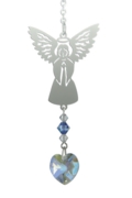 Carded Birthstone Angel Suncatcher - September