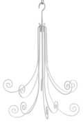 Hanging Display White