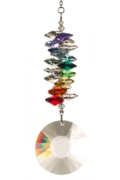 Lrg Cascade 40mm Sun Rainbow