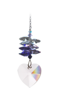 Med Cascade 28mm Heart Purple