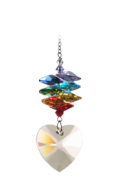 Med Cascade 28mm Heart Rainbow