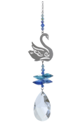 Crystal Fantasies Swan - Royal Blue