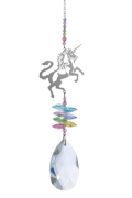 Large Crystal Fantasy Unicorn - Confetti