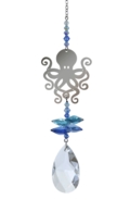 Crystal Fantasies Octopus - Royal Blue