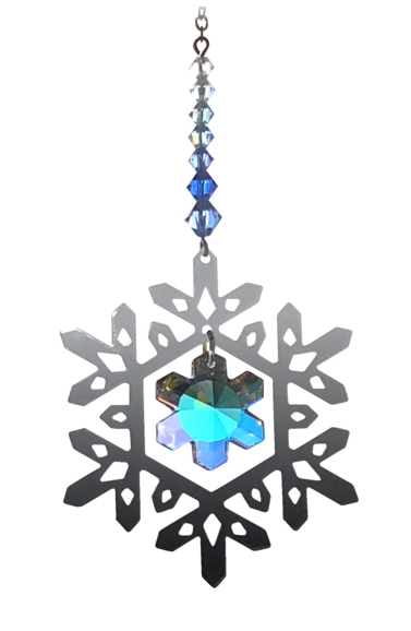 Pure Radiance Snowflake Royal Blue (Small)