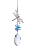 Large Crystal Fantasy Dragonfly - Royal Blue