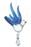 Fantasy Glass Songbird Sapphire