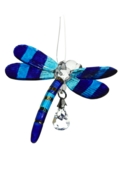Fantasy Glass Dragonfly Sapphire