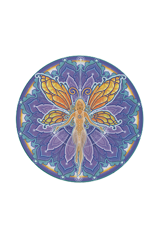 Mandala Art Stickers Spring Sprite - S71