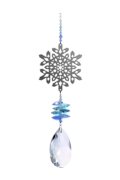 Large Crystal Fantasy Snowflake - Royal Blue