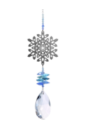 Large Crystal Fantasy - Snowflake Royal Blue