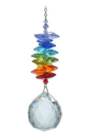 Lrg Cascade 30mm Ball Rainbow