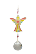 Crystal Wonders Angel with Heart - Confetti