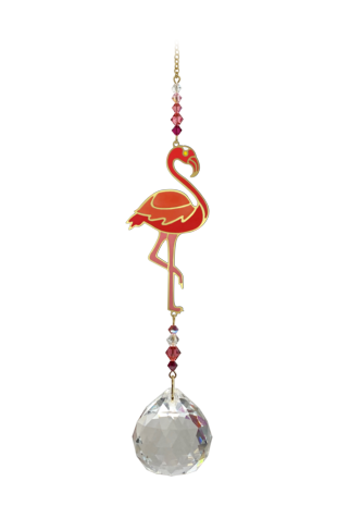 Crystal Wonders Flamingo - Deep Rose