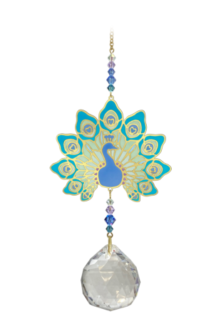 Crystal Wonders Peacock - Teal