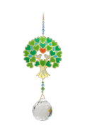 Crystal Wonders Tree of Life - Green