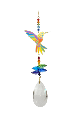 Window Jewels Hummingbird - Rainbow