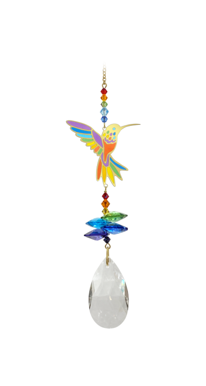 Window Jewels Window Jewels Hummingbird - Rainbow