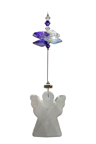 Angels in my Window Crystal Amethyst