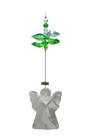 Angels in my Window Crystal Peridot