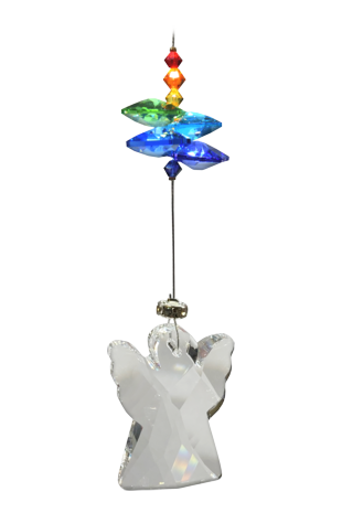 Angels in my Window Crystal Prismatic