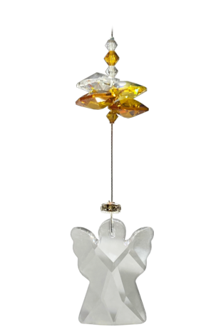 Angels in my Window Crystal Topaz