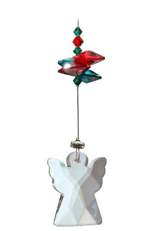 Angels in my Window Crystal Christmas