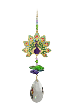 Window Jewels Peacock - Jade