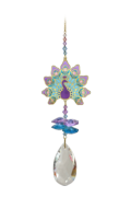 Window Jewels Peacock - Purple