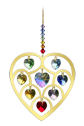 Pure Radiance Heart of Hearts Chakra (Gold Large)